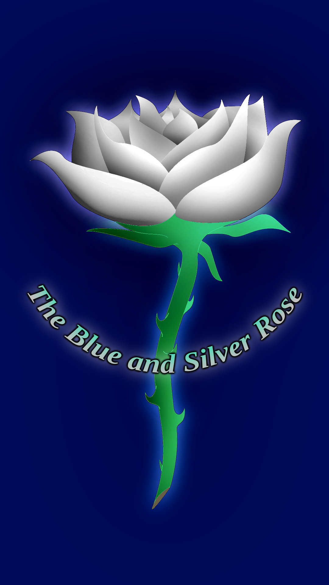 The Blue and Silver Rose